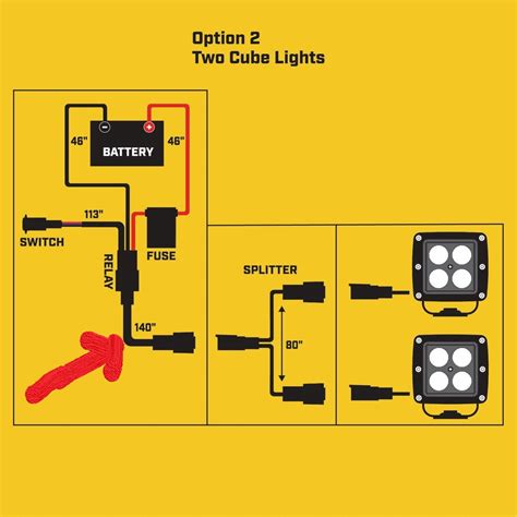 harbor freight off road lights wiring diagram